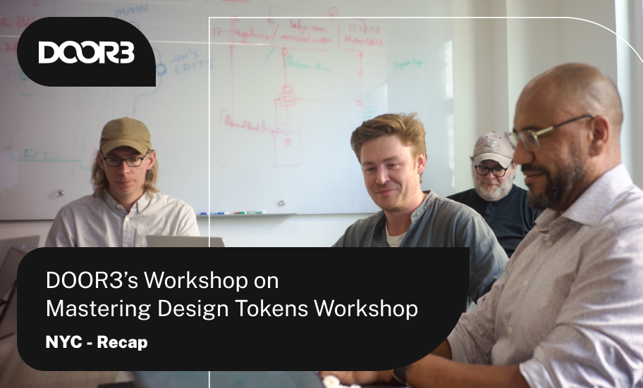 DOOR3’s Workshop on Mastering Design Tokens: NYC Recap