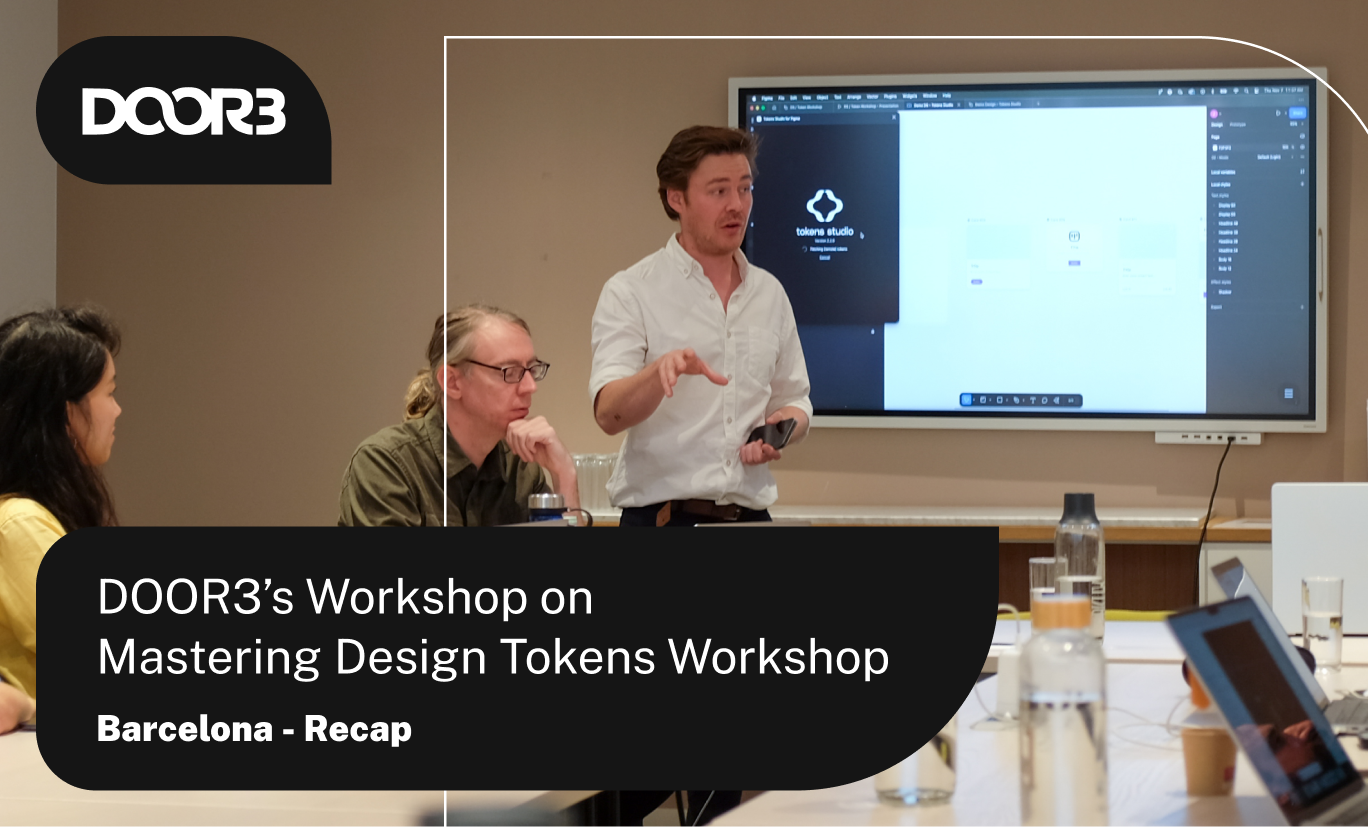 Mastering Design Tokens in Barcelona: A Workshop Recap