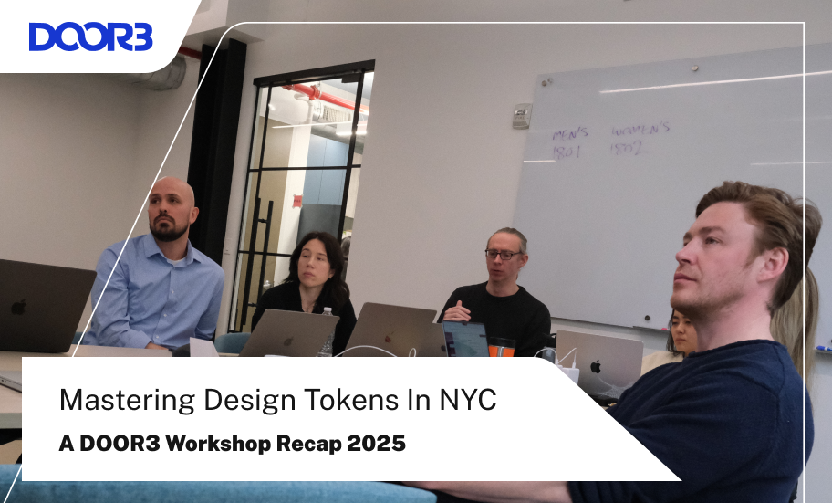 Mastering Design Tokens in NYC: A DOOR3 Workshop Recap